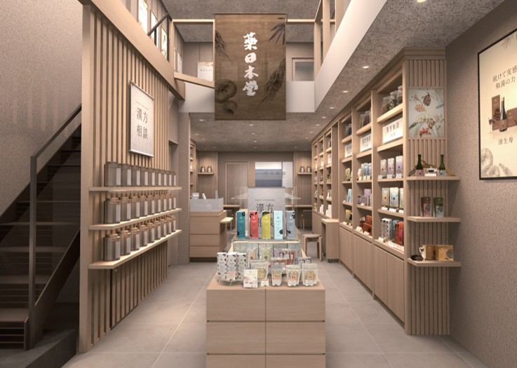 薬日本堂 京都寺町店 内観